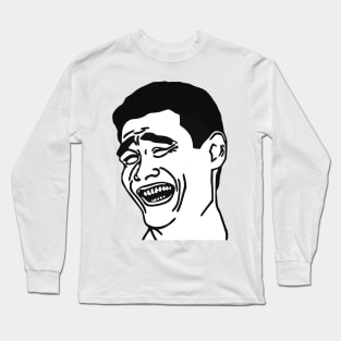 Yao Ming Face Long Sleeve T-Shirt